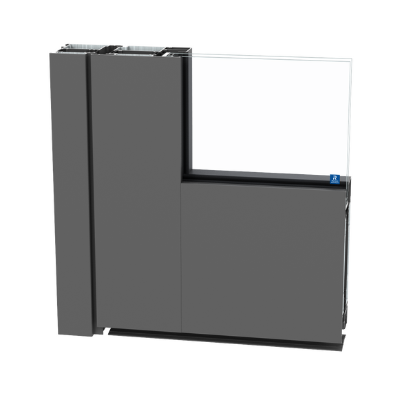 Porta aluminio ConceptSystem 77