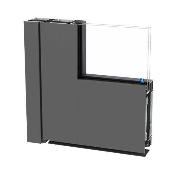 Porta aluminio ConceptSystem 77