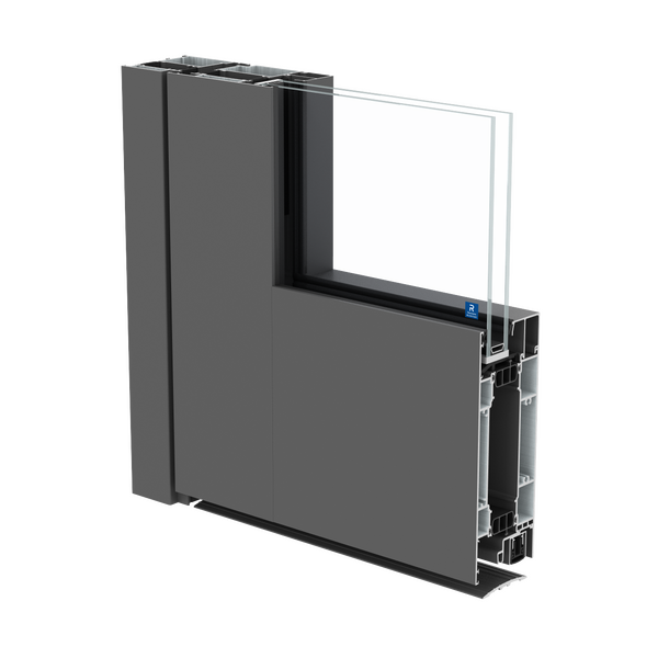 Porta aluminio ConceptSystem 77