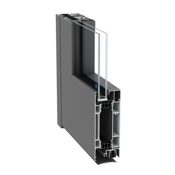 Porta aluminio ConceptSystem 77
