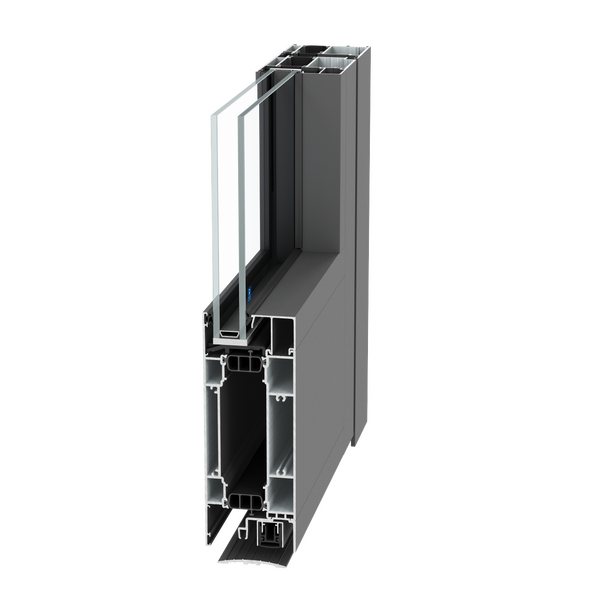 Porta aluminio ConceptSystem 77