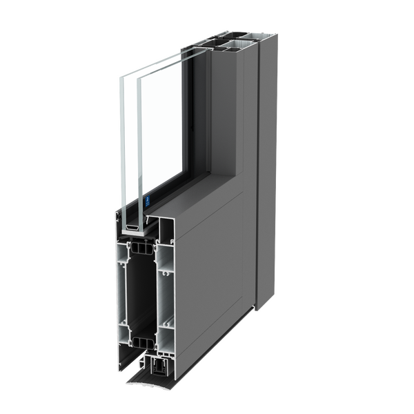 Porta aluminio ConceptSystem 77