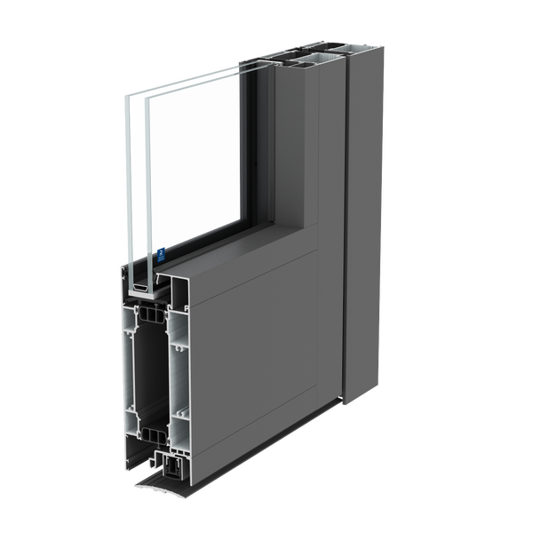 Porta aluminio ConceptSystem 77