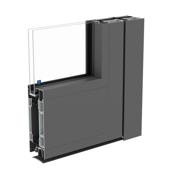 Porta aluminio ConceptSystem 77