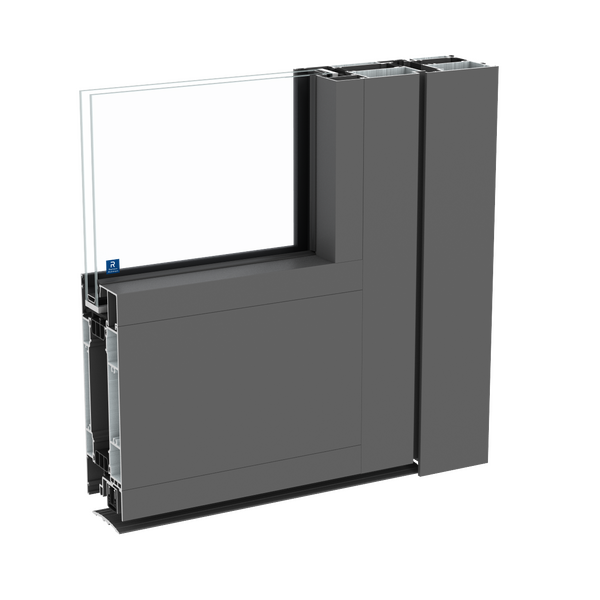 Porta aluminio ConceptSystem 77