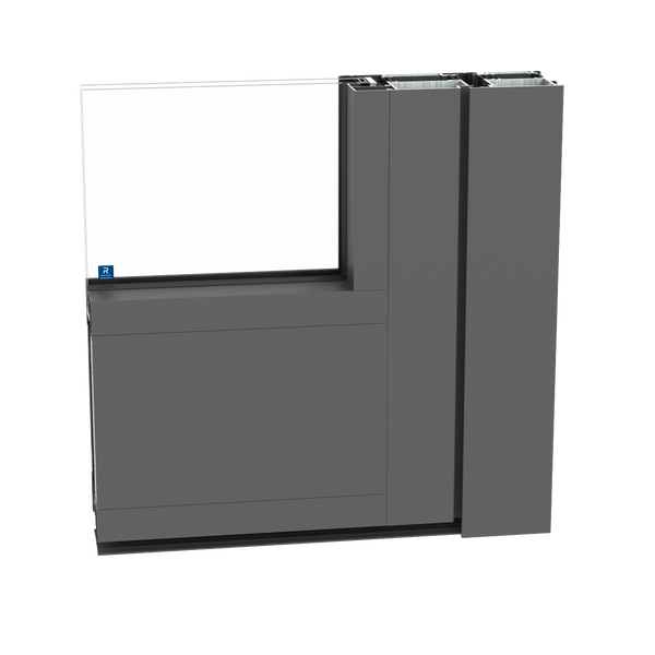Porta aluminio ConceptSystem 77