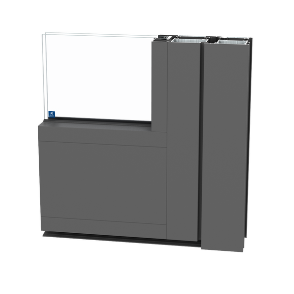 Porta aluminio ConceptSystem 77