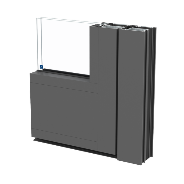 Porta aluminio ConceptSystem 77