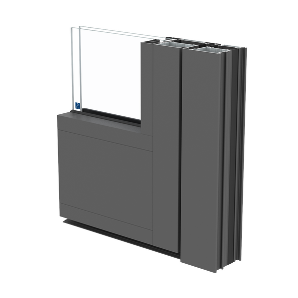 Porta aluminio ConceptSystem 77