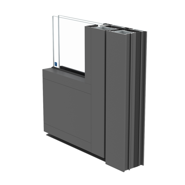 Porta aluminio ConceptSystem 77