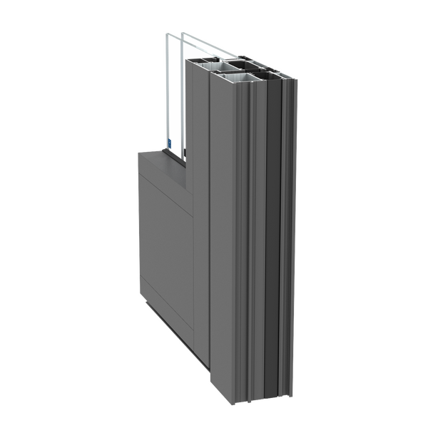 Porta aluminio ConceptSystem 77