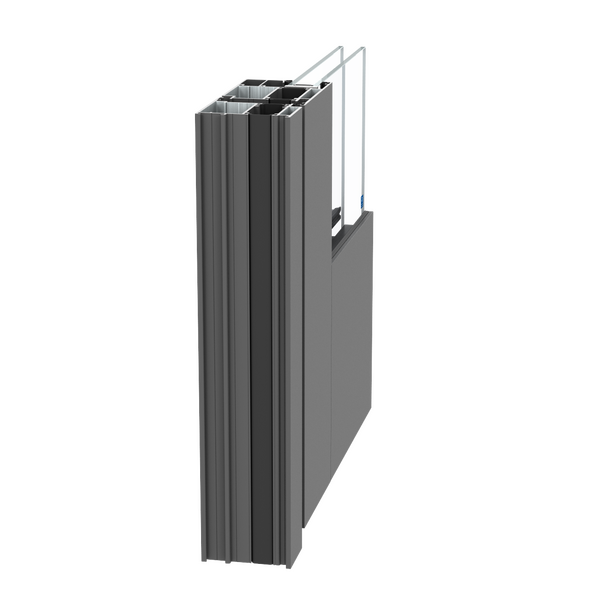 Porta aluminio ConceptSystem 77