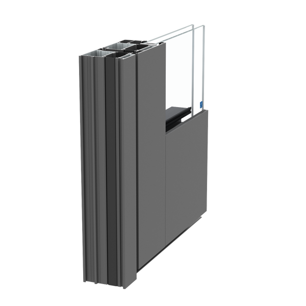 Porta aluminio ConceptSystem 77