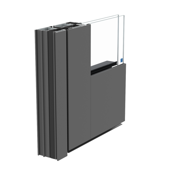 Porta aluminio ConceptSystem 77