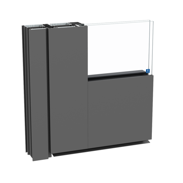 Porta aluminio ConceptSystem 77