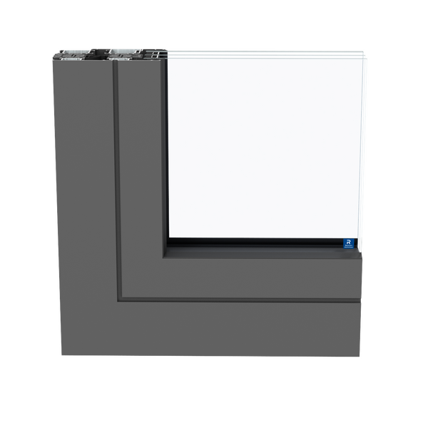 Janela de aluminio ConceptSystem 77