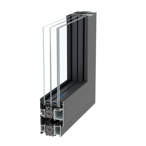 Janela de aluminio ConceptSystem 77