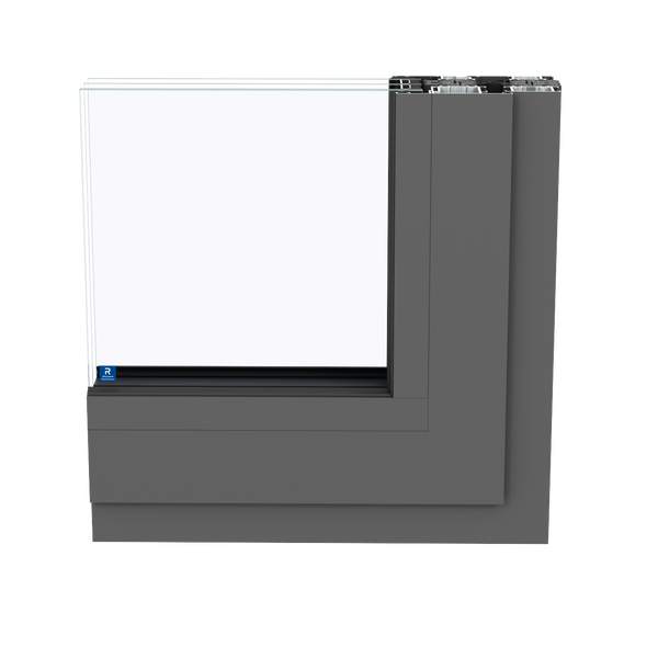 Janela de aluminio ConceptSystem 77