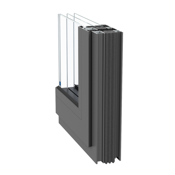 Janela de aluminio ConceptSystem 77