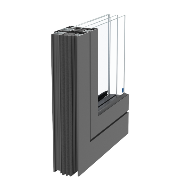 Janela de aluminio ConceptSystem 77