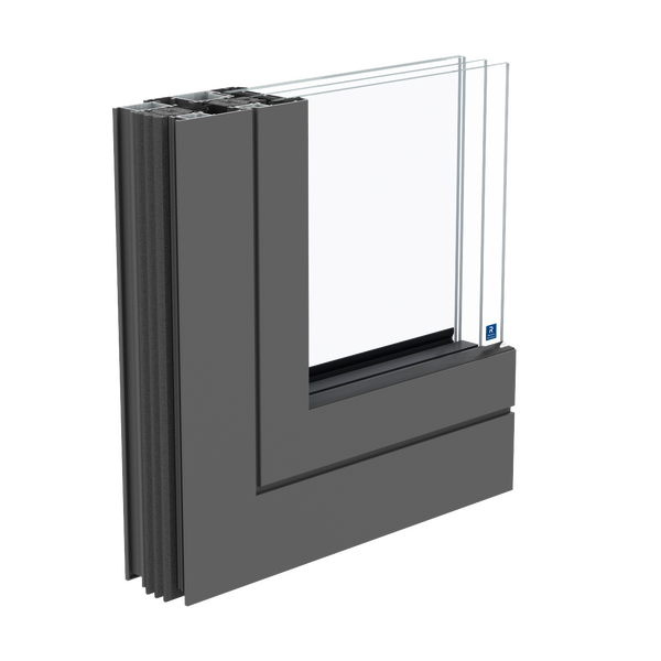 Janela de aluminio ConceptSystem 77