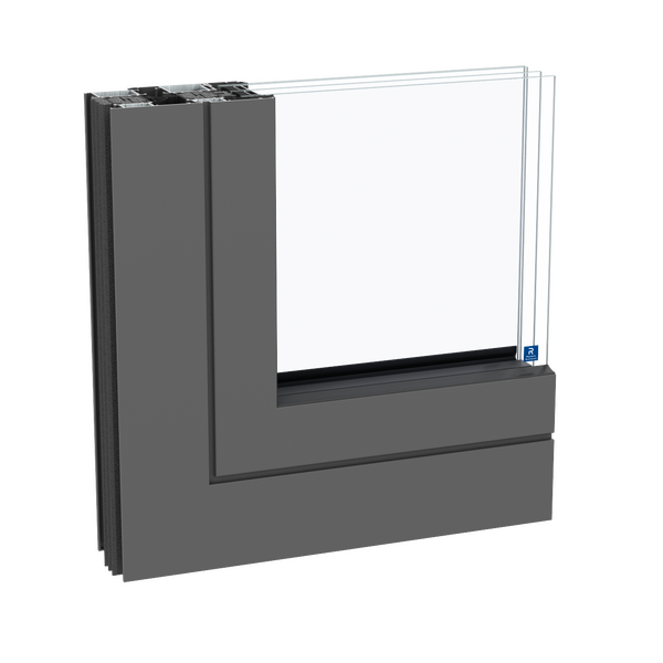 Janela de aluminio ConceptSystem 77