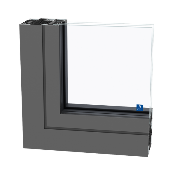 janela aluminio na caixilharia SlimLine 38