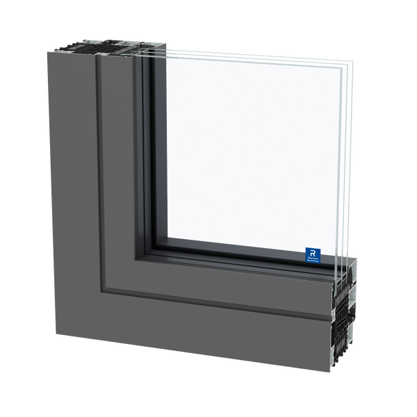 janela aluminio na caixilharia SlimLine 38