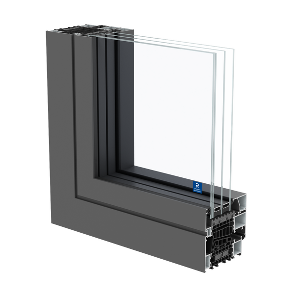 janela aluminio na caixilharia SlimLine 38