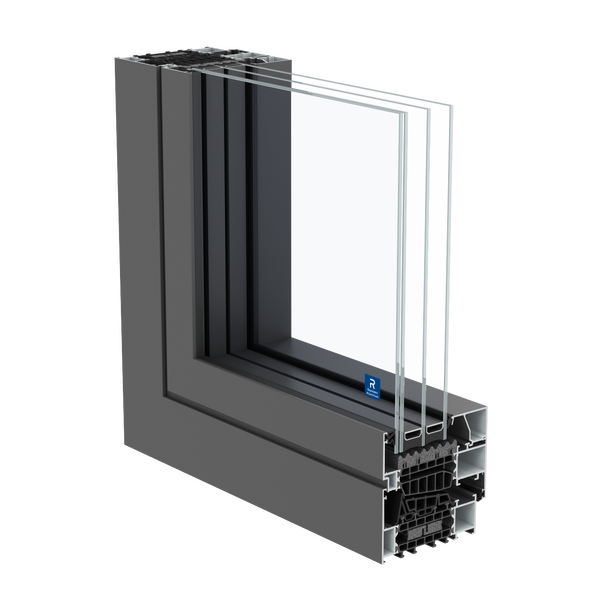 janela aluminio na caixilharia SlimLine 38