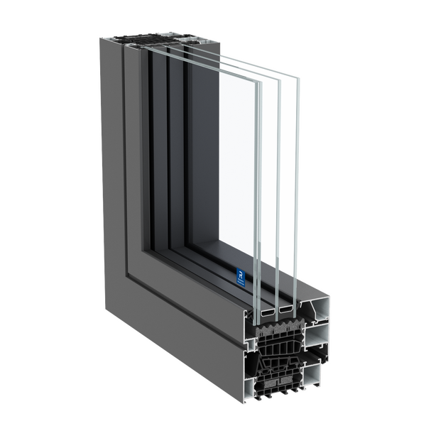 janela aluminio na caixilharia SlimLine 38