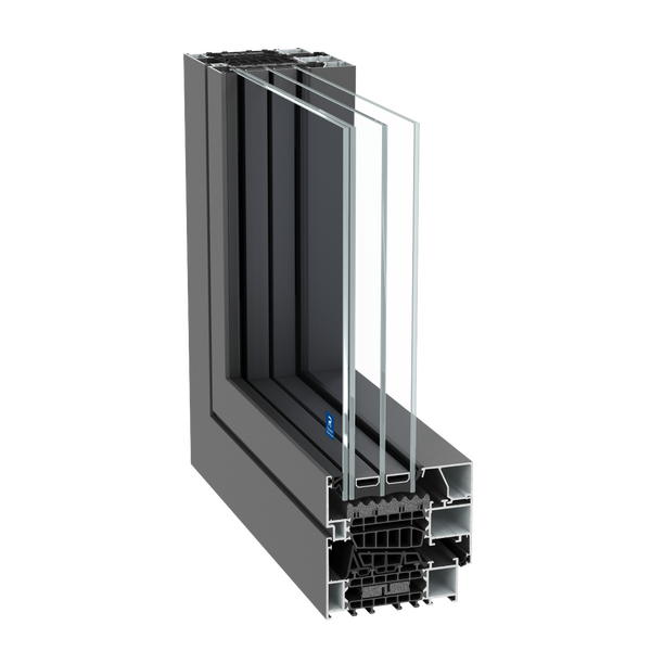 janela aluminio na caixilharia SlimLine 38