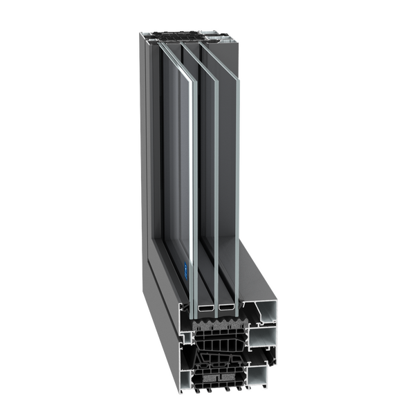 janela aluminio na caixilharia SlimLine 38