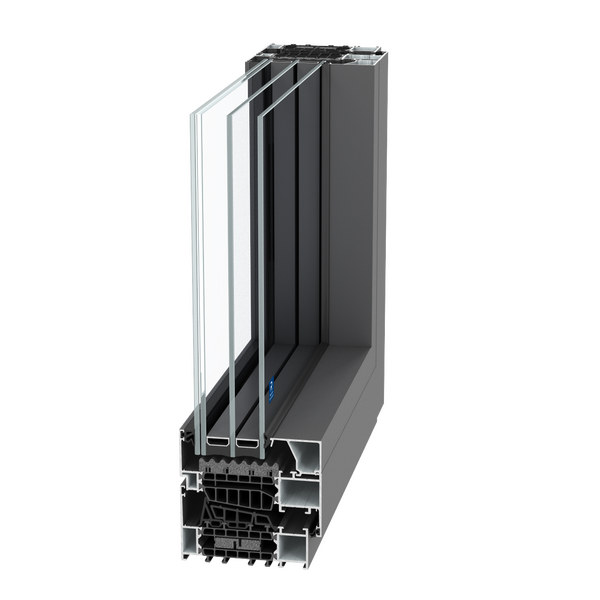 janela aluminio na caixilharia SlimLine 38