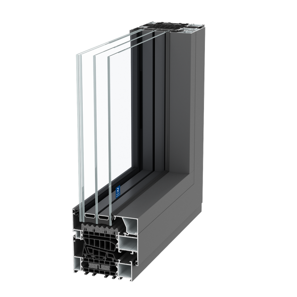 janela aluminio na caixilharia SlimLine 38