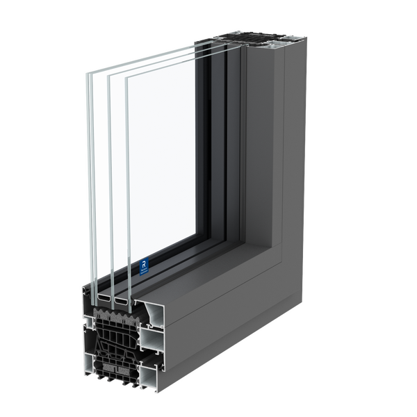 janela aluminio na caixilharia SlimLine 38