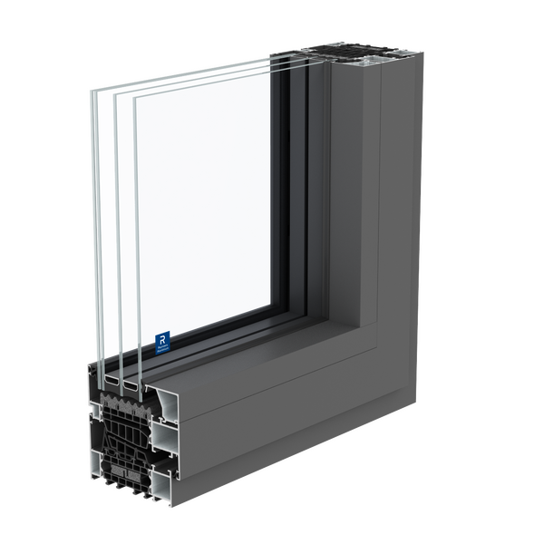 janela aluminio na caixilharia SlimLine 38