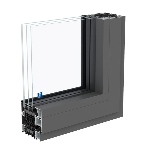 janela aluminio na caixilharia SlimLine 38