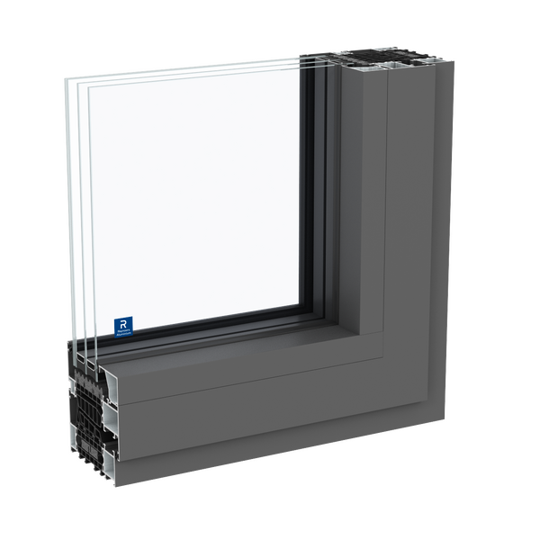 janela aluminio na caixilharia SlimLine 38