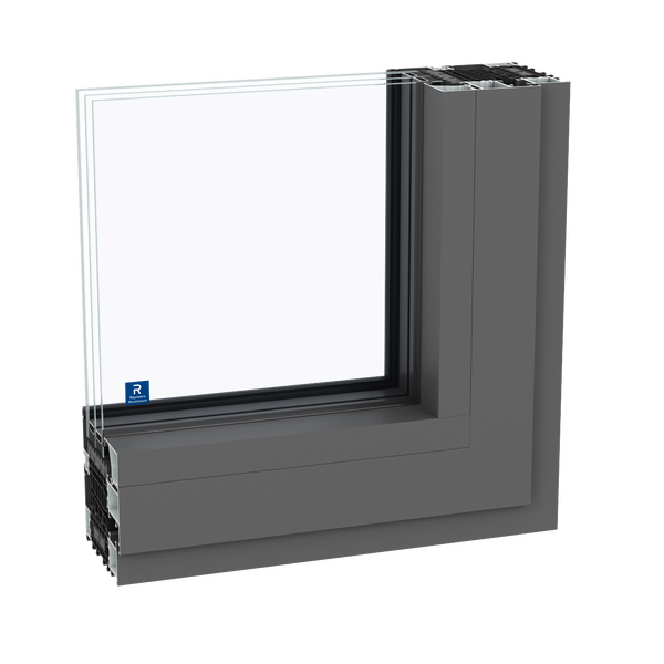 janela aluminio na caixilharia SlimLine 38