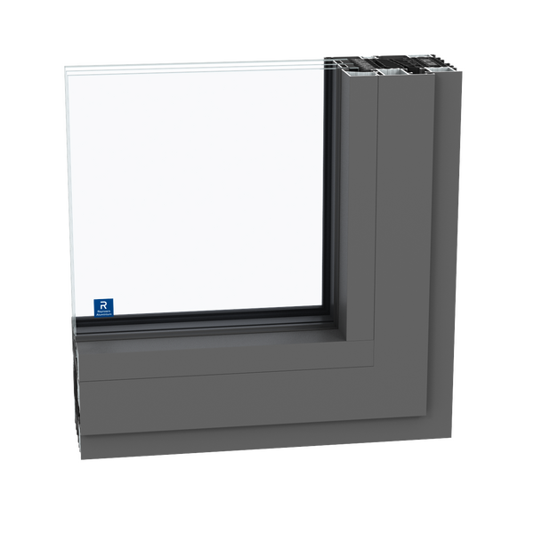 janela aluminio na caixilharia SlimLine 38