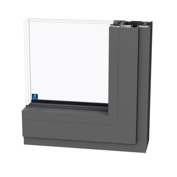 janela aluminio na caixilharia SlimLine 38