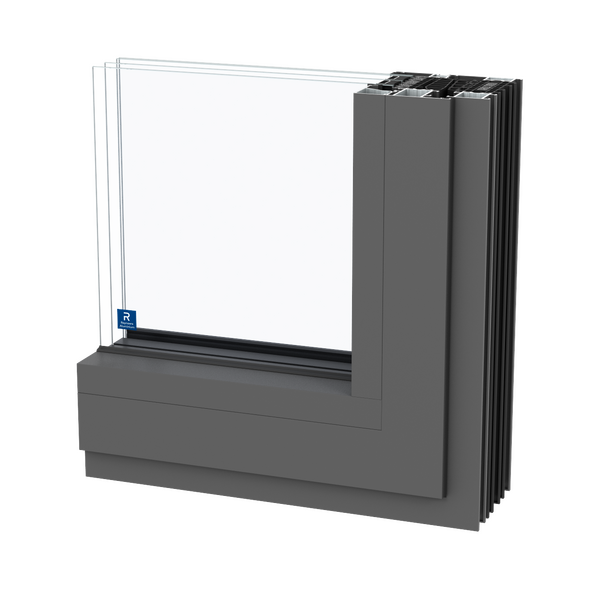 janela aluminio na caixilharia SlimLine 38