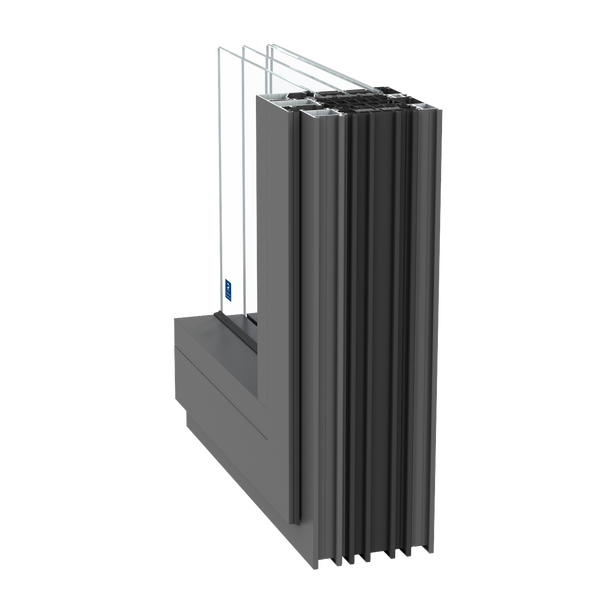 janela aluminio na caixilharia SlimLine 38