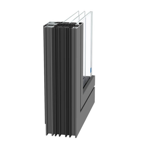 janela aluminio na caixilharia SlimLine 38