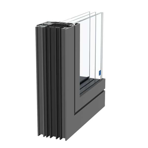 janela aluminio na caixilharia SlimLine 38