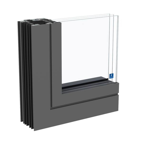 janela aluminio na caixilharia SlimLine 38