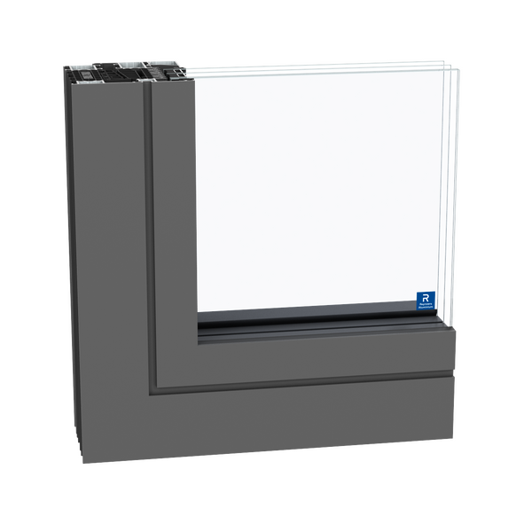 janela aluminio na caixilharia SlimLine 38