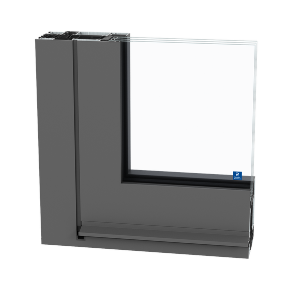 Janela aluminio MasterLine 8 com Alto isolamento