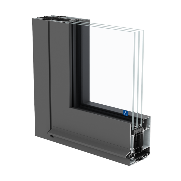 Janela aluminio MasterLine 8 com Alto isolamento